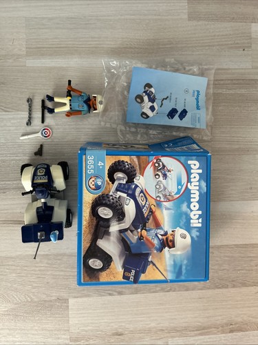 Playmobil polizei quad 3655 - ,