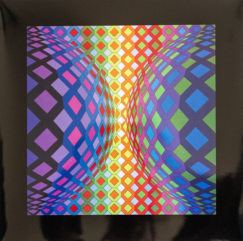 Vasarely heliogravur aus - vasarely,