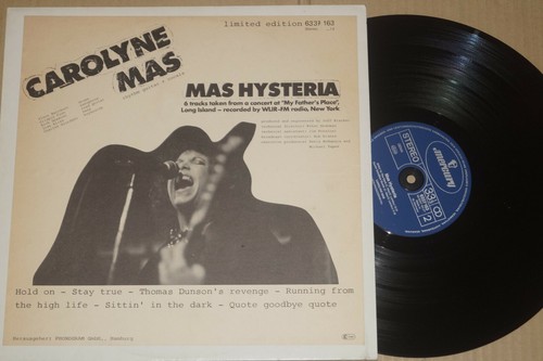 Carolyne mas - hysteria-, lp