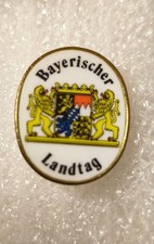 Brosche Anstecknadel Abzeichen Bayerischer Landtag