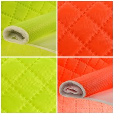 1m neonfarbener Steppstoff