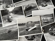 Heinkel Kabine Kabinenroller. 9x Original 60er Jahre unveröffentlichte Fotografien