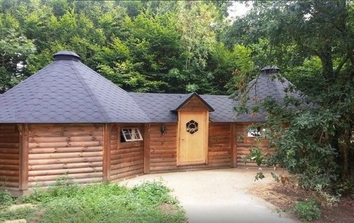 Skandinavische grillhütte - skandinavische,