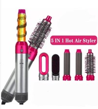 5 in 1 Haartrockner Curling Föhnbürste Lockenstab Hairstyler Rundbürste Heißluft