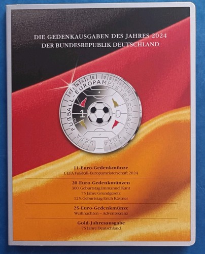 Münzfolder 2024 für - +, 20