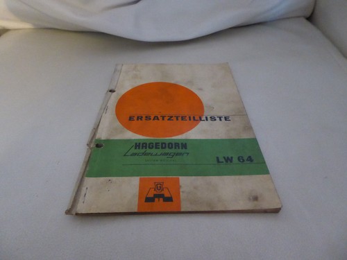 Ersatzteilliste hagedorn - ersatzteilliste,
