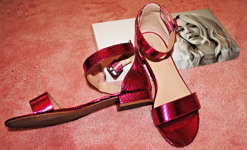 Pink metallic sandalen rita - metallic, v.