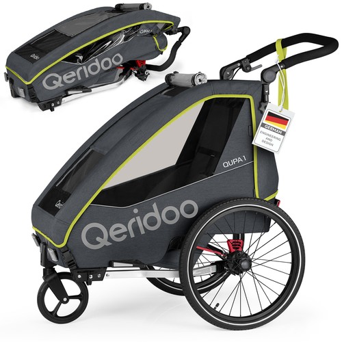 Qeridoo fahrradanhänger qupa - fahrradanhänger,