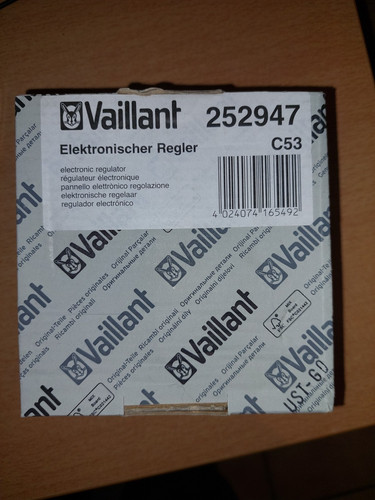 Vaillant elektronischer regler - vaillant,