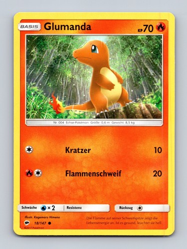 Tcg pokemon karte glumanda - pokemon, bus