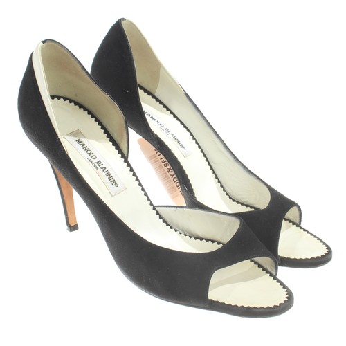 Manolo blahnik peeptoes - peeptoes, 42