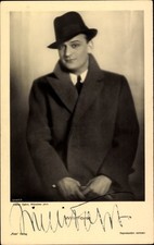 Ak Schauspieler Willi Forst, Portrait, Mantel, Hut, Ross Verlag... - 4095624