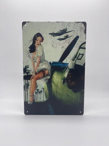 Blechschild pin 20x30cm - pin, up