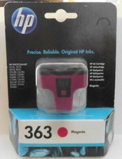 HP 363 Tinte magenta  Photosmart C6285 C7180 C7280 C8180 D6160 D7160 D7260 2013