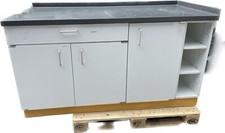 Blanco Modulschrank Praxismöbel Schrankzeile mit BTM Tresor Praxiseinrichtung