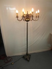 Stehlampe Messing Antik 8