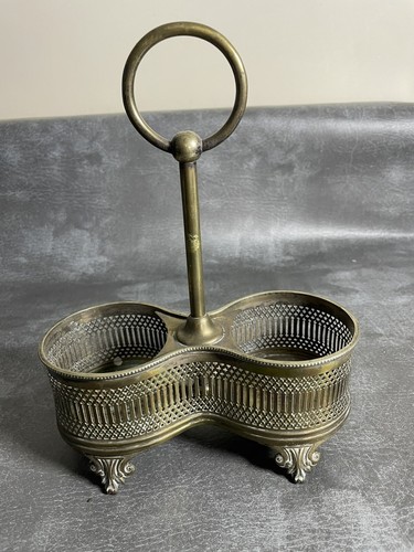 Silber teller dekanter - dekanter, halter