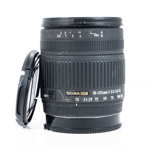 Sigma objektiv 125 - sigma, mm