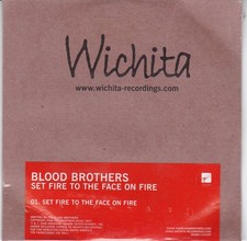 BLOOD BROTHERS Set Fire To The Face On Fire ( 1 Track Promo CD Single )