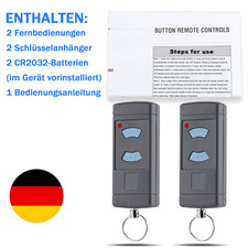 2 Stück für Garagentor