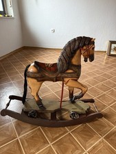 Antikes Holz Schaukelpferd