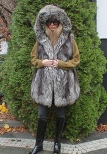 Pelzmantel Echtpelz Pelz Weste