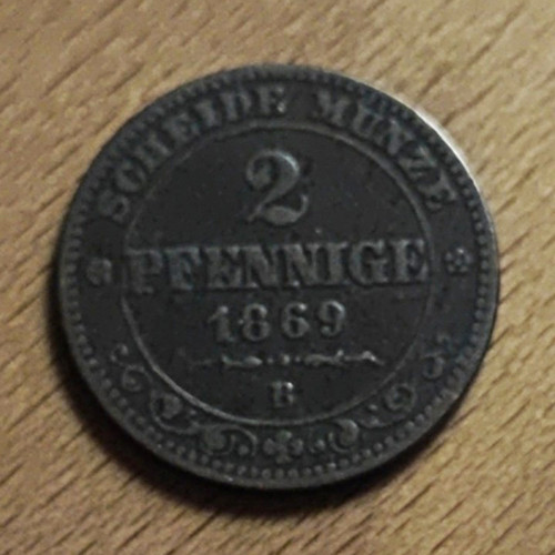 Königreich sachsen pfennige - königreich, 2