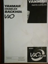 623-13 Yanmar VIO 10-A Ersatzteilliste parts list Ersatzteilbuch