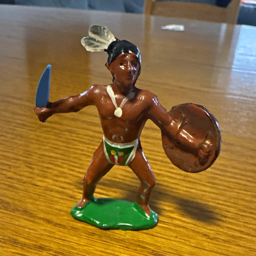 Ddr gummi indianer bemalte - ddr,