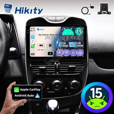 Für Renault Clio 4 Android 15 Autoradio 4+128GB CarPlay GPS Navi WIFI RDS DSP BT