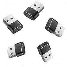 USB A auf USB C Adapter OTG Verbindungsstecker Ladeadapter Konverter Buchse