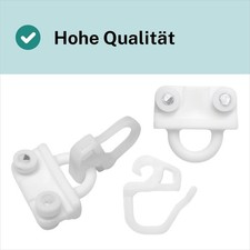 Gleiter Gardinengleiter Passend Für IKEA KVARTAL Ersatzteile Rollen Haken System