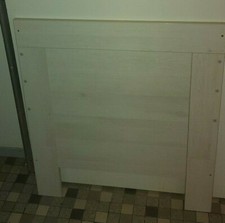 Paidi Kinderbett Bett teilweise Vollholz weiß lackiert Shabby Vintage