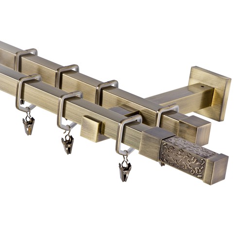 Gardinenstange 20mm lauf - gardinenstange, 2-lauf