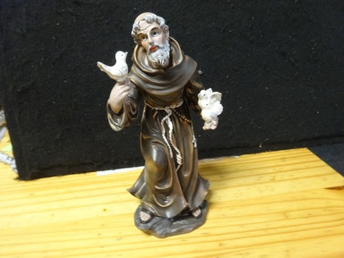 Heiligenfigur resin farbig - resin, ?