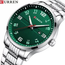 Herren Edelstahl Armbanduhr