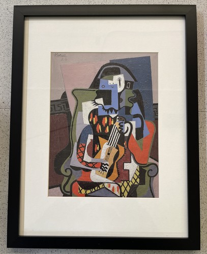 Harlekin musiker picasso - harlekin,