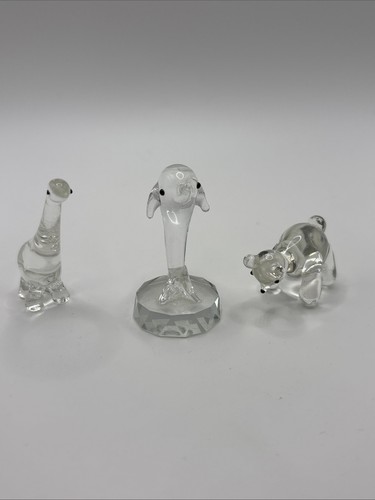 Glasfiguren konvolut - glasfiguren, 3x
