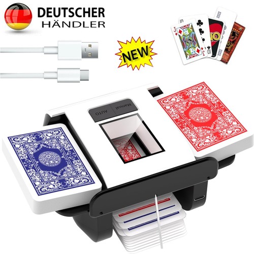 Kartenmischmaschine elektrisch
