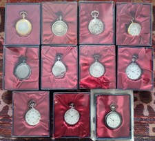 11 Taschenuhren Quartz in Ovp Batterien leer