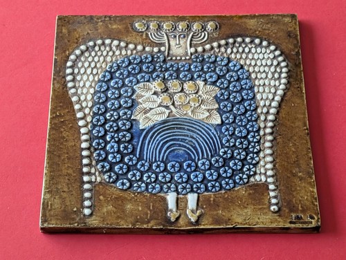 Vintage keramik wandfliese - keramik,