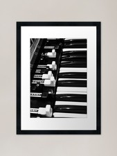 Hammond B3 Orgel gerahmter