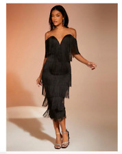 Damen Kleid mit Fransen