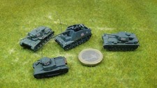 4 x Panzer 1/160 Wehrmacht Semrau 2 Soldaten  n. Dragon Can.do Takara, WTM