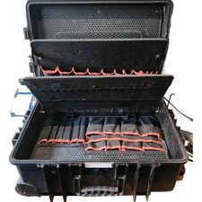 KNIPEX Robust Werkzeugkoffer mit Rollen und Teleskopgriff