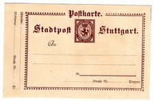 STADTPOST STUTTGART 2Pf