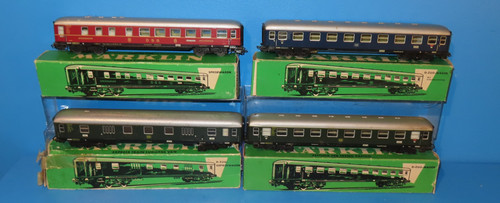 Märklin blech - 4x,