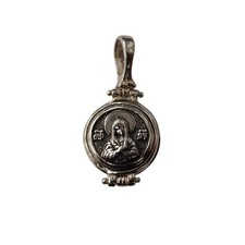 925 Silber Medaillon Anhänger