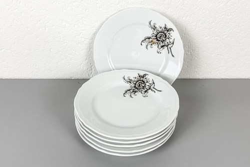 Porzellan vorspeisenteller - 6,