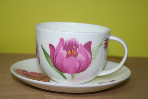 Jumbotasse tulips new - tulips, ian